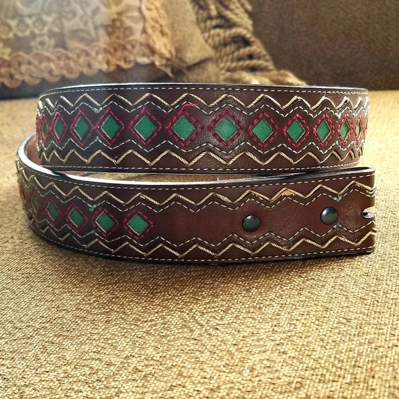 Ariat Accessories - Ariat Western Leather Belt